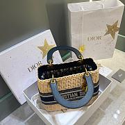 Dior Lady Wicker A456265 Size 24cm - 3