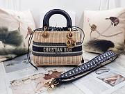 Dior Cruise Lady D-Lite Wicker Size 24cm - 1