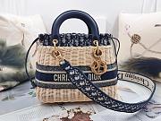 Dior Cruise Lady D-Lite Wicker Size 24cm - 5