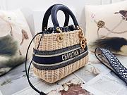 Dior Cruise Lady D-Lite Wicker Size 24cm - 4