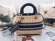 Dior Cruise Lady D-Lite Wicker Size 24cm - 3