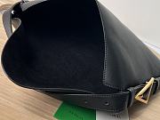 BV Medium Cradle Leather Shoulder Bag - 22.5x30x16cm - 3