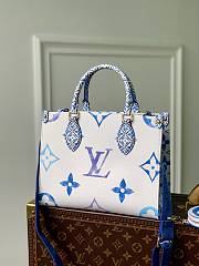 Louis Vuitton Onthego PM Blue Giant Monogram A675496- 25x19x11.5cm - 1