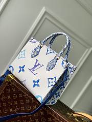 Louis Vuitton Onthego PM Blue Giant Monogram A675496- 25x19x11.5cm - 2