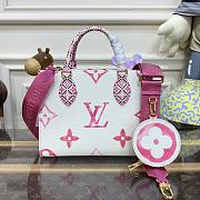 Louis Vuitton Onthego PM Pink Giant Monogram A674289- 25x19x11.5cm - 1