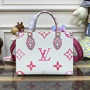 Louis Vuitton Onthego PM Pink Giant Monogram A674289- 25x19x11.5cm - 3