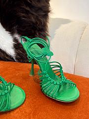 Bottega Veneta Green Dot Sandals - 4