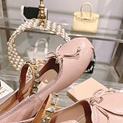 Miumiu Ballerinas Pink Flats Shoes - 5