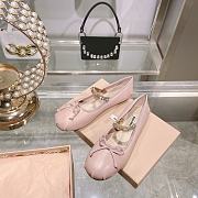 Miumiu Ballerinas Pink Flats Shoes - 4