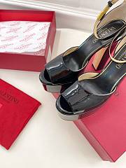 Valentino Garavani  Black Tan Go Strappy Sandals - 5