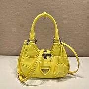 Prada Yellow Moon Padded Nappa-leather Bag - 22.5x16x7.5cm - 1