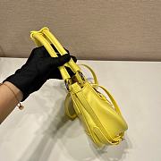 Prada Yellow Moon Padded Nappa-leather Bag - 22.5x16x7.5cm - 2