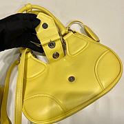 Prada Yellow Moon Padded Nappa-leather Bag - 22.5x16x7.5cm - 3