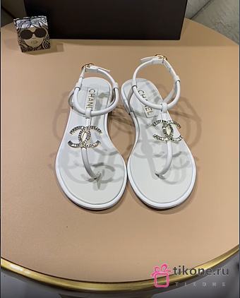 Chanel White Sandals V994389 - 1