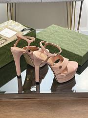 Gucci 2023 Pink High Heel Sandals V122218 - 5