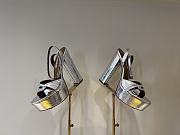 AQUAZZURA Silver Sinner Sandals V122252 - 1