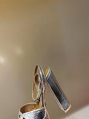 AQUAZZURA Silver Sinner Sandals V122252 - 3