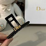 Dior Black Hairpin Vintage Retro Hardware - 1