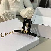 Dior Black Hairpin Vintage Retro Hardware - 2