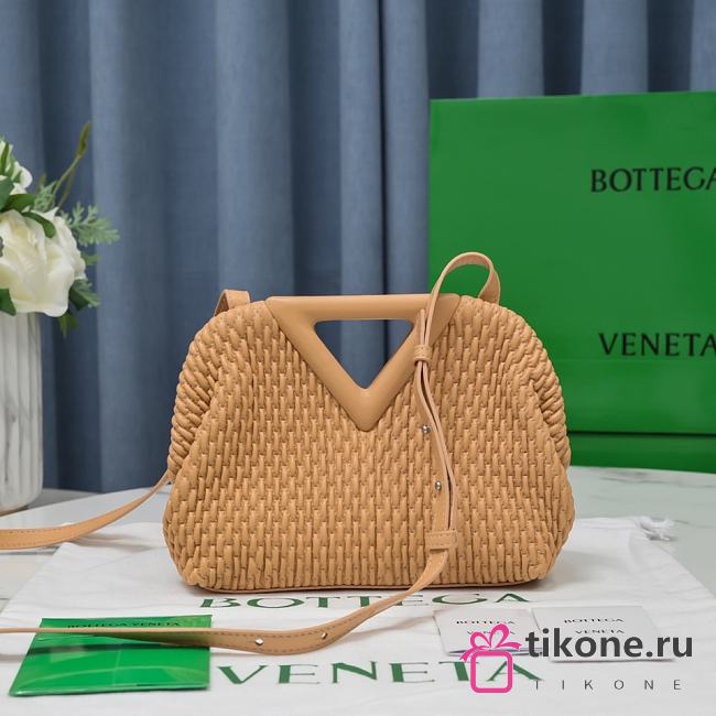 Bottega Veneta Small Quilted Point Bag V517229 - 24x16x8cm - 1