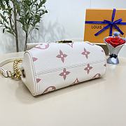 LV Favorite Bicolor Monogram Empreinte White/ Pink - 24x14x9cm  - 2