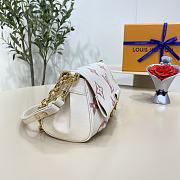 LV Favorite Bicolor Monogram Empreinte White/ Pink - 24x14x9cm  - 3