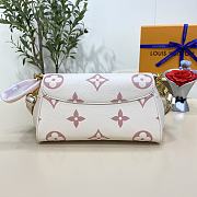 LV Favorite Bicolor Monogram Empreinte White/ Pink - 24x14x9cm  - 4