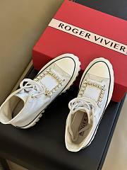 Roger Vivier 2023 Strass Buckle White Converse V130716 - 4