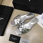 YSL Tribute Silver Leather - 2