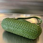 Bottega Veneta Small Clicker In Green Shoulder Bag A685733 - 27x19x11.5cm - 4