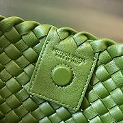 Bottega Veneta Small Clicker In Green Shoulder Bag A685733 - 27x19x11.5cm - 5