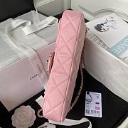 Chanel Lambskin Leather Classic In Pink Handbag V131977 - 11.5x26x4cm - 5