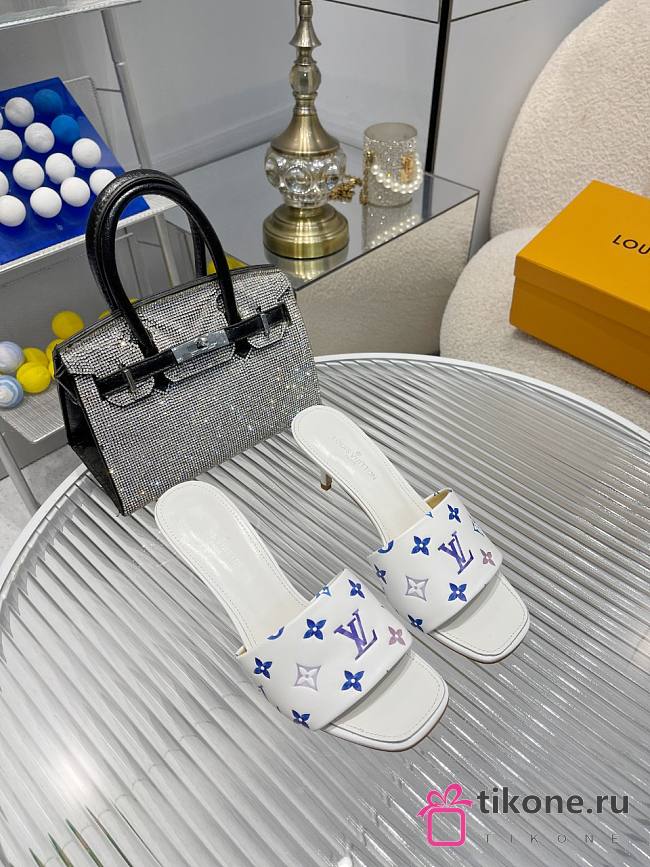 Louis Vuitton Blue Revival Mule - 1