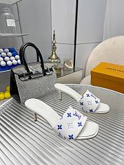 Louis Vuitton Blue Revival Mule - 4