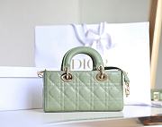 DIOR LADY| D-JOY GREEN BAG A688809 - 22x12x6cm - 2