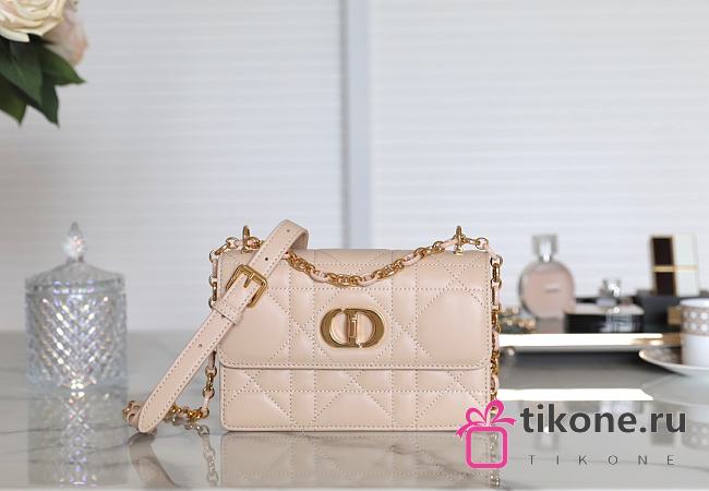 Dior Miss Caro Caramel Beige Bag - 19x13x5.5cm - 1