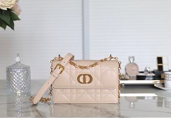 Dior Miss Caro Caramel Beige Bag - 19x13x5.5cm