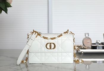 Dior Miss Caro White Bag - 19x13x5.5cm