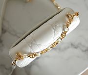 Dior Miss Caro White Bag - 19x13x5.5cm - 2