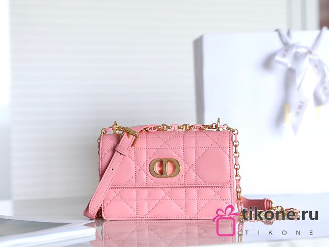 Dior Miss Caro Power Pink Bag - 19x13x5.5cm - 1