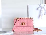 Dior Miss Caro Power Pink Bag - 19x13x5.5cm - 1