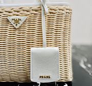 PRADA| Straw Handbag With A Strap - 26x18x11.5cm - 5