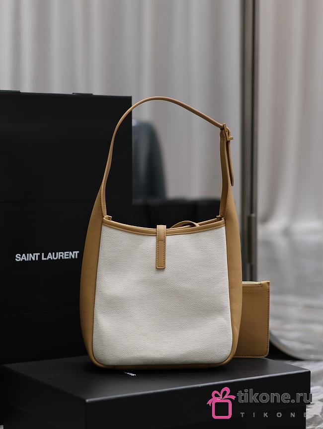 YSL Small Le 5 À 7 Canvas - 23×22×8.5cm - 1