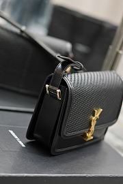 YSL Solferino Leather Bag - 23x16x6cm - 2