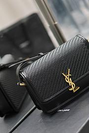 YSL Solferino Leather Bag - 23x16x6cm - 3