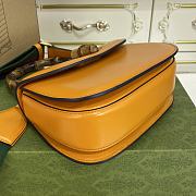 GUCCI| Bamboo 1947 In Yellow Leather - 21x15x7cm - 3