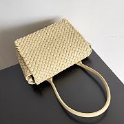 Bottega Veneta Patti intrecciato leather shoulder bag V692096 - 26x13x20.5cm - 4