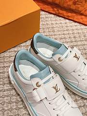 LOUIS VUITTON| Time Out Blue Sneakers  - 3