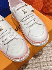 LOUIS VUITTON| Time Out Pink Sneakers - 3