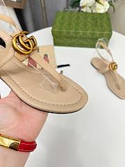 Gucci GG Beige Sandals - 4